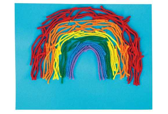 Colorful Collage Yarn 2560 Pieces