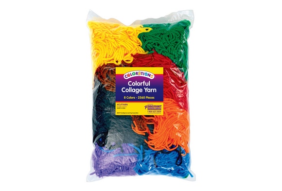 Colorful Collage Yarn 2560 Pieces
