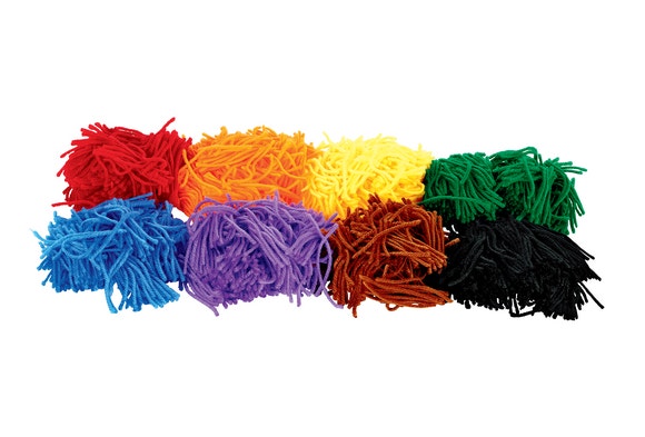 Colorful Collage Yarn 2560 Pieces
