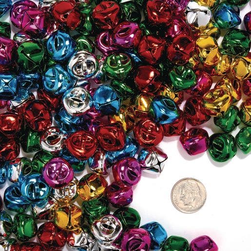 Colorful Crafting Bells 200 pcs