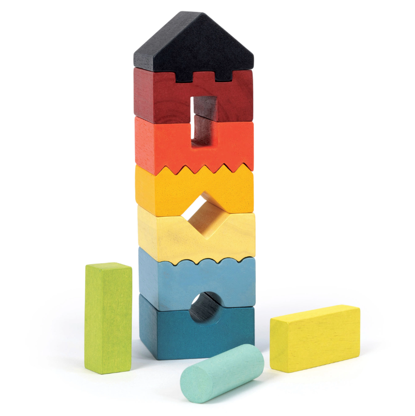 Colourful Stacking Tower
