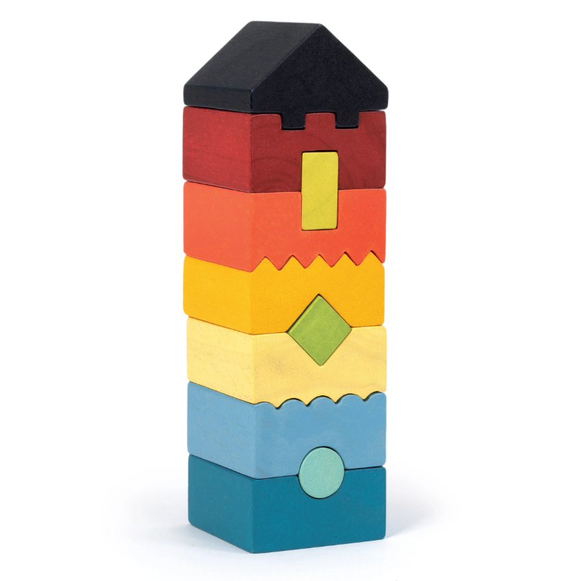 Colourful Stacking Tower