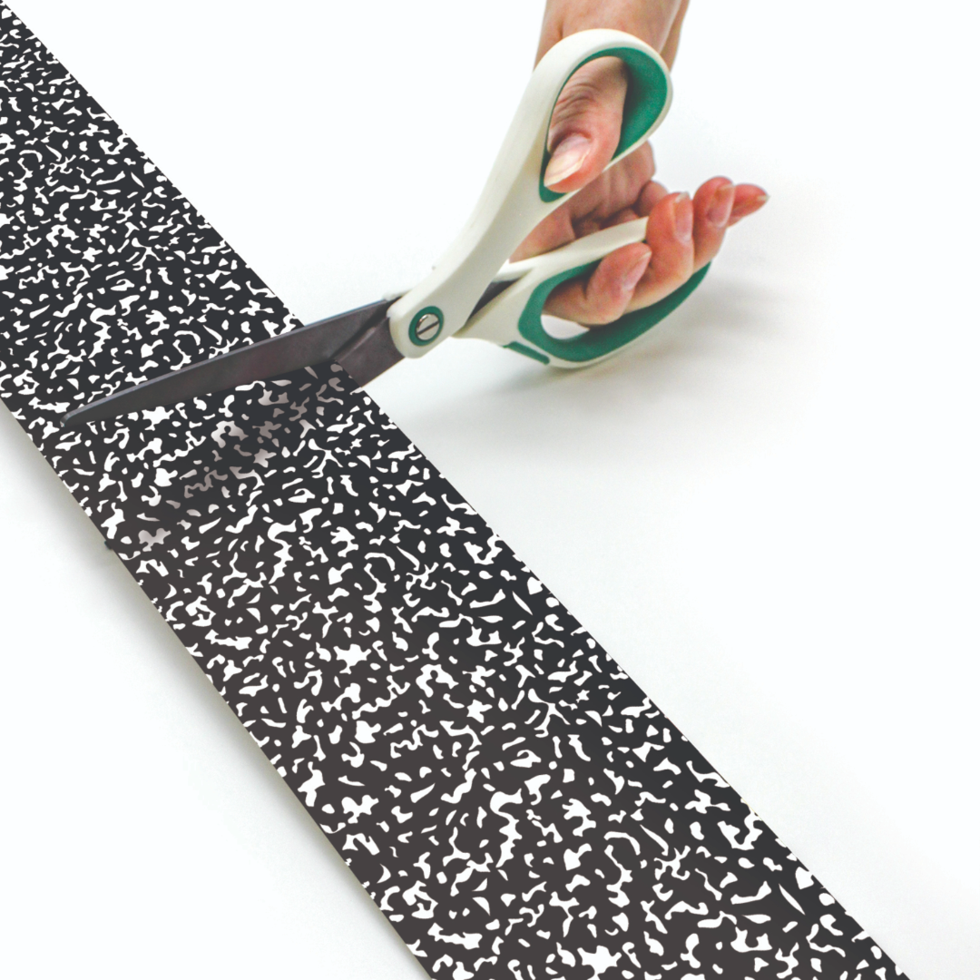 Composition Straight Rolled Border Trim