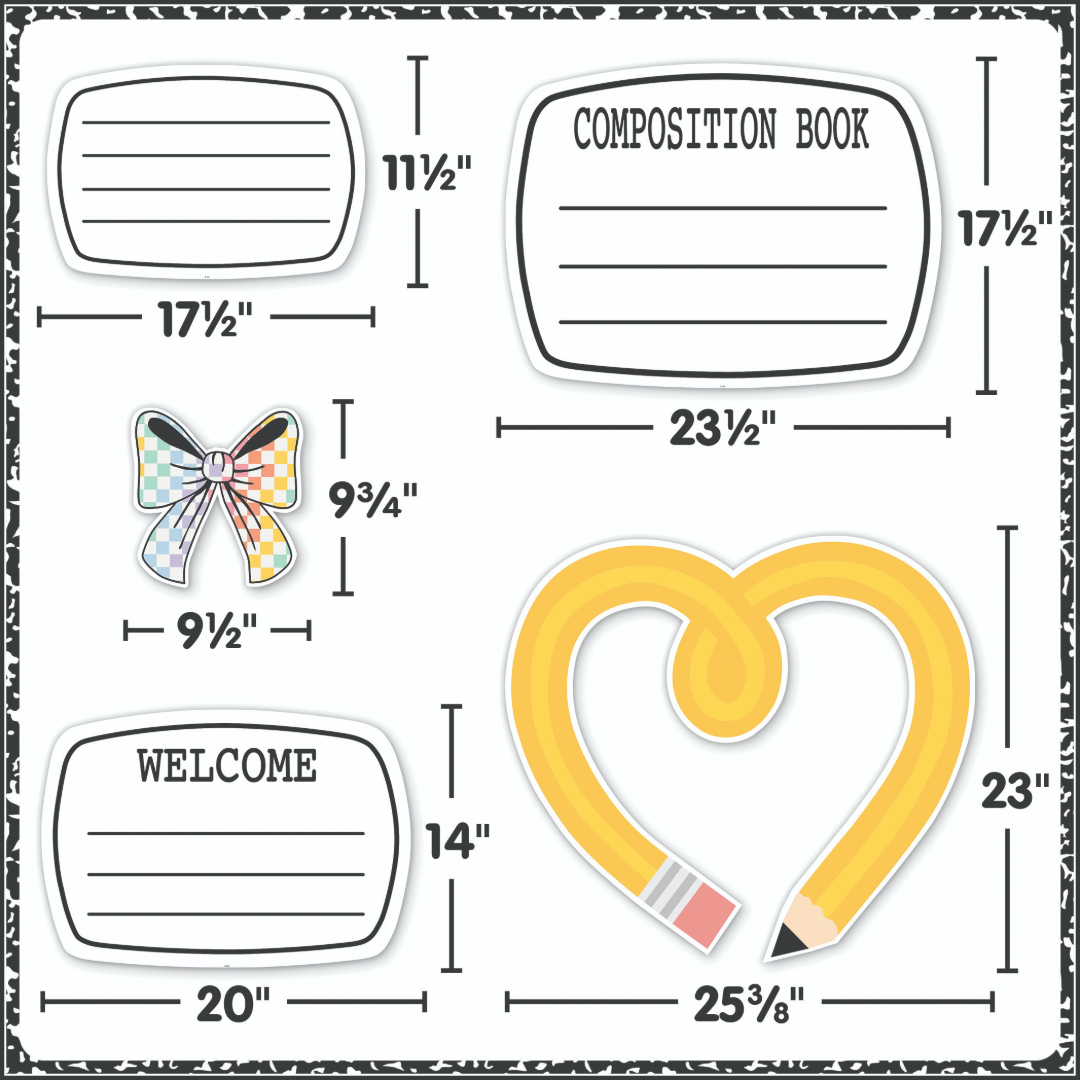 Cool for School Big & Bold Bulletin Board