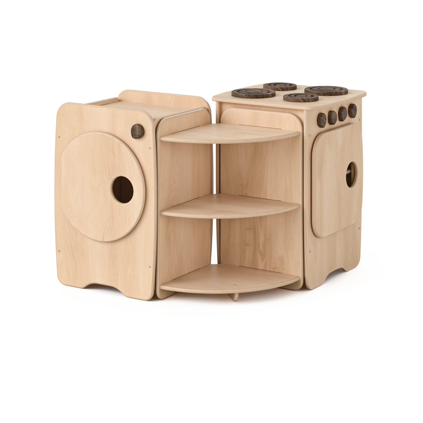 Woodlyn Kitchen Wedge Connection Table for Preschoolers