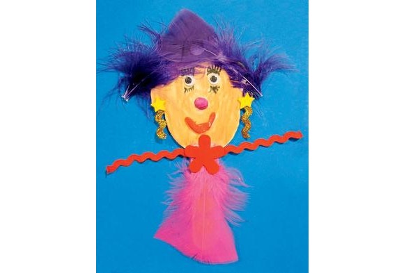 Craft Stick Faces Set of 20