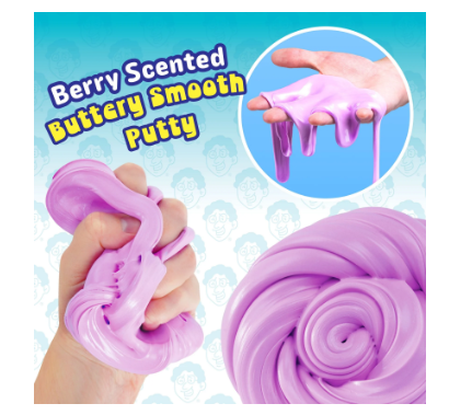 Crazy Aarons Thinking Putty Better Butter Berry Butter