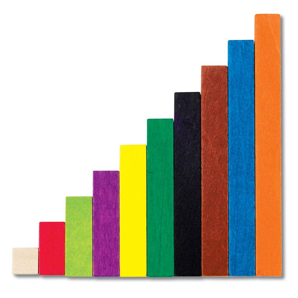 Cuisenaire Rods Introductory Set Plastic