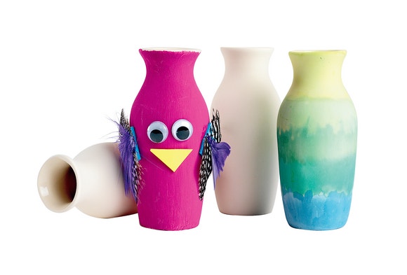 Decorative Ceramic Vase Set of 12