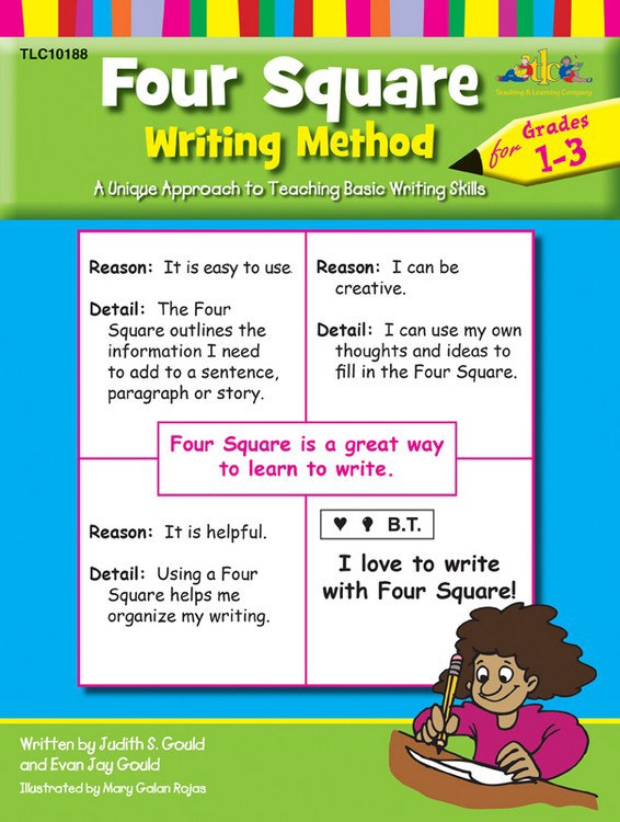 Four Square: Writing Method for Grades 1-3 Ebook