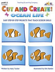 Cut and Create! Ocean Life Ebook