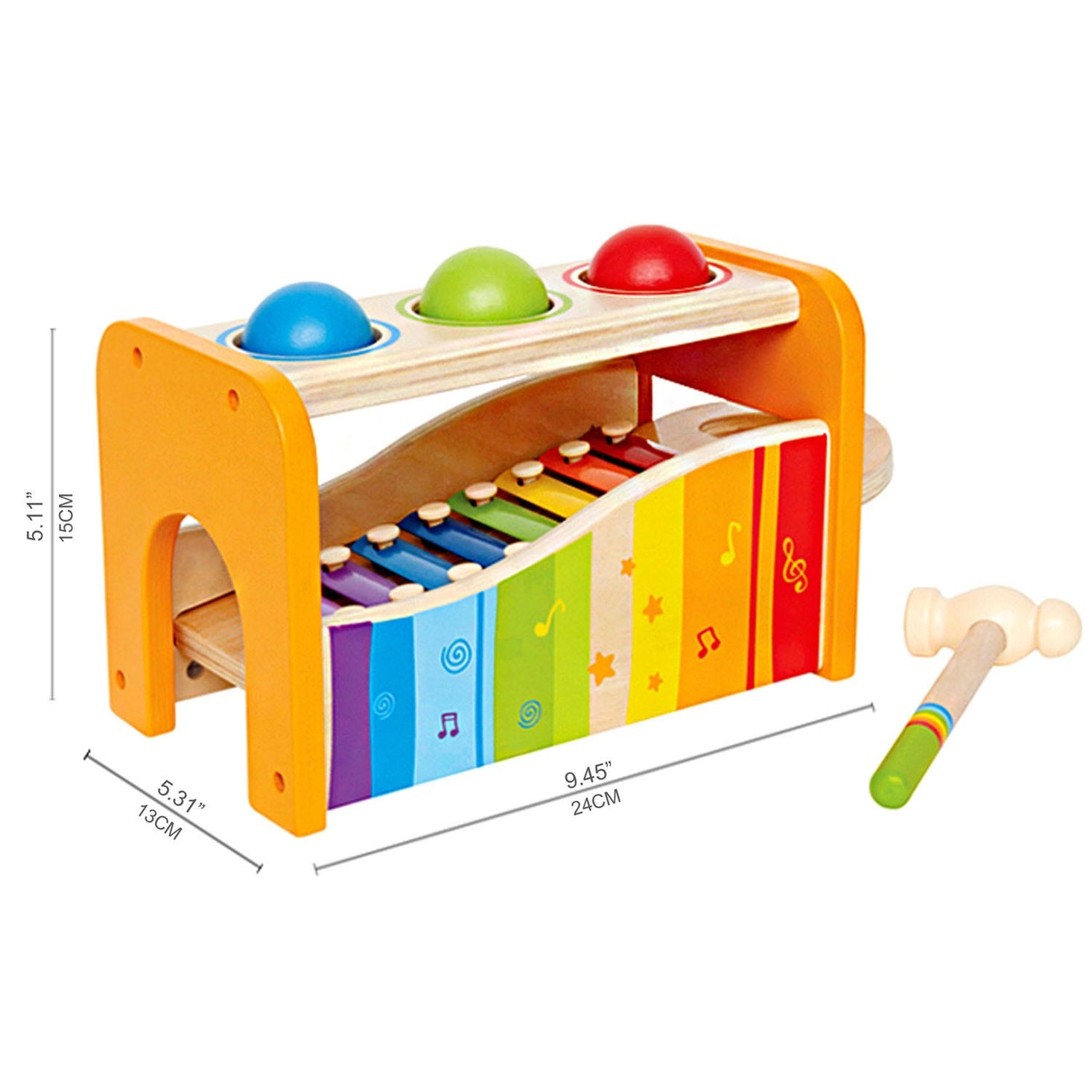 Early Melodies Pound & Tap Bench by Hape
