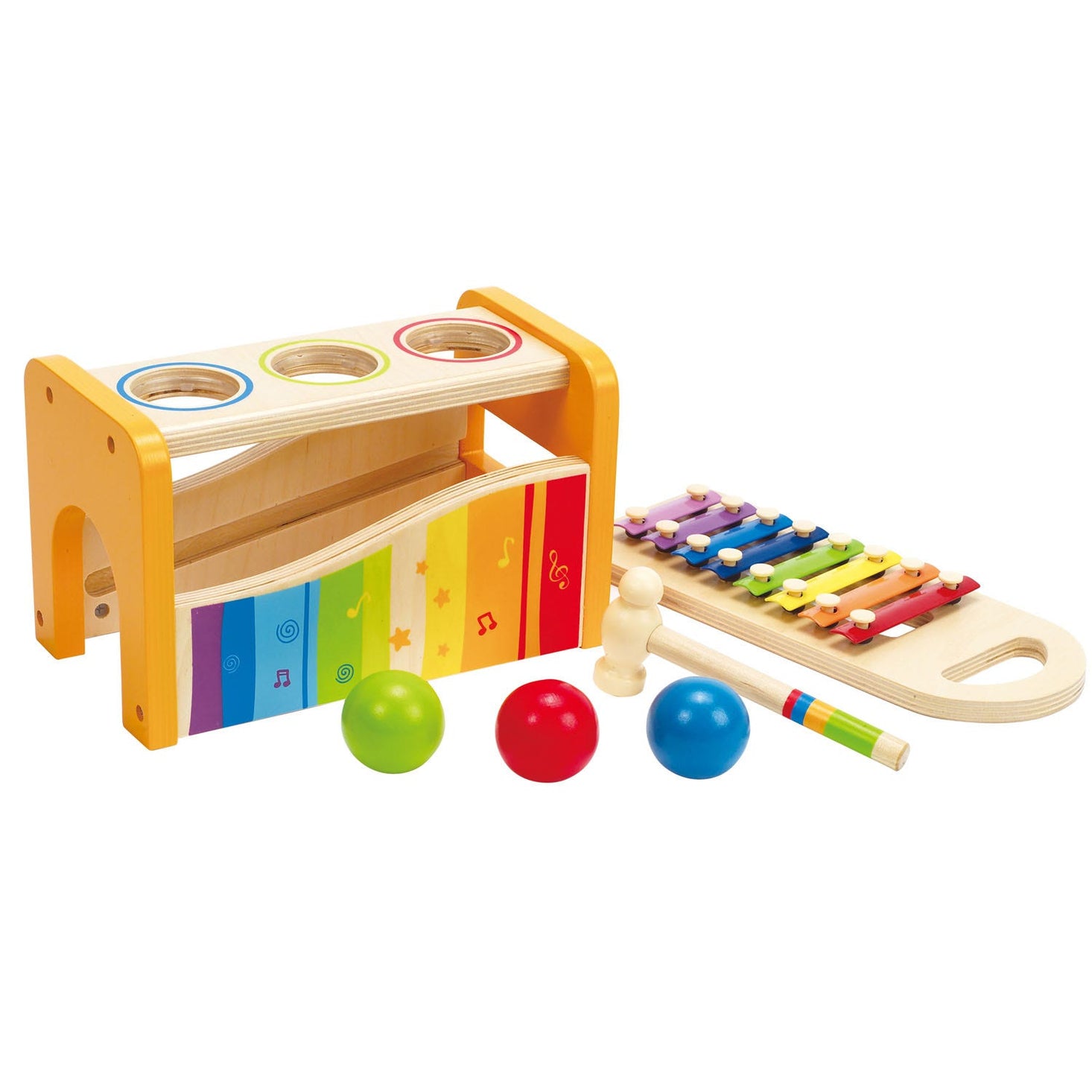 Early Melodies Pound & Tap Bench by Hape