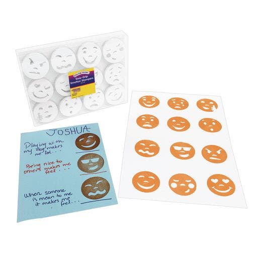 Easy Grip Emotion Stampers 12pcs