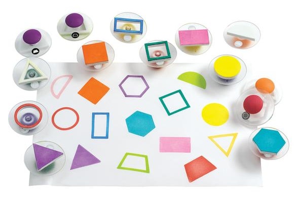 Easy-Grip Stampers Geometric 14 pc