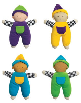 Excelleration Multicultural Velour Soft Babies