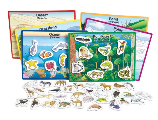 Excellerations Animals in their Habitats