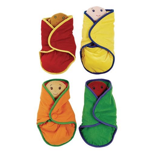 Excellerations Darling Swaddle Babies Set of 4