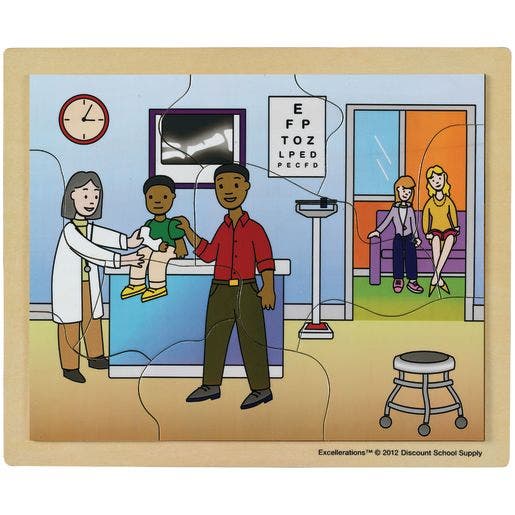 Excellerations In My Community Puzzles Set of 12