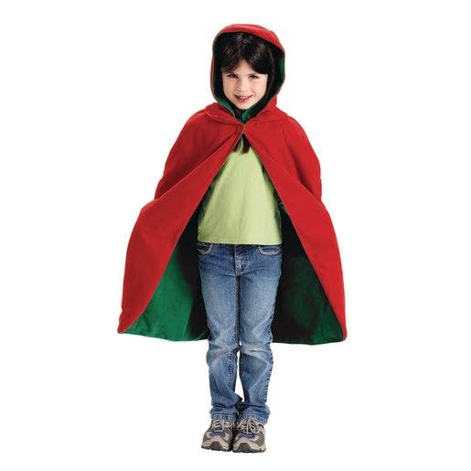 Excellerations Reversible Fabric Capes set of 4