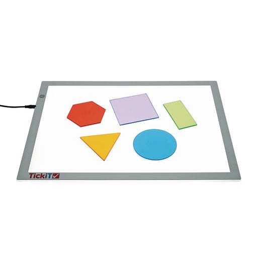 Excellerations STEM Translucent Attribute Shapes 36 Pieces