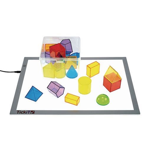 Excellerations STEM Translucent Matching Geo Solids