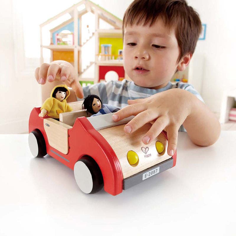 Wooden Dollhouse Family Car by Hape