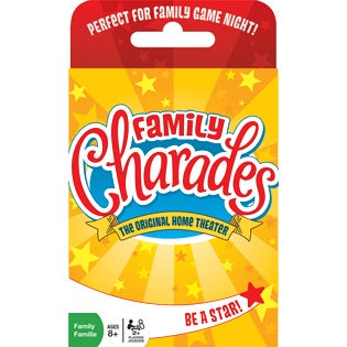 Family Charades Card Game