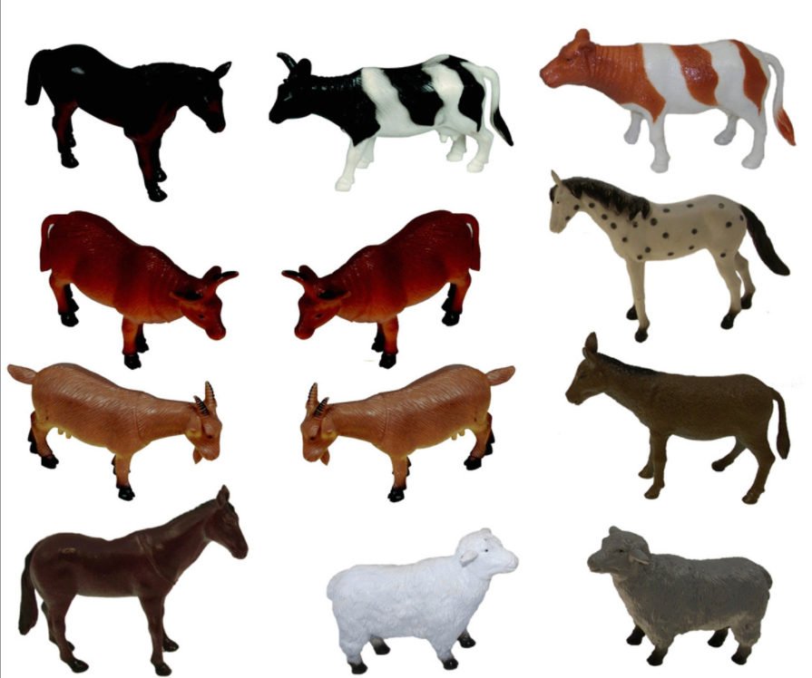 Farm Animals Playset