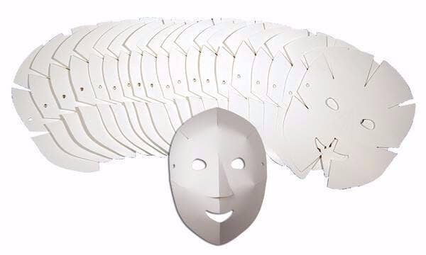 Fold Up Fun Masks 40 pack