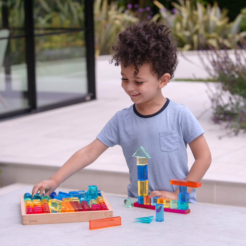 Gem Building Shapes Tray
