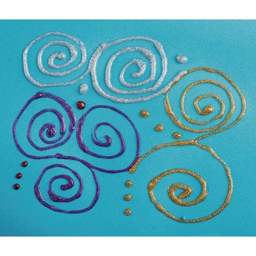 Glitter Glue 4oz Set of 6