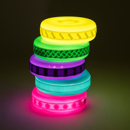 Glow Stack Build Texture Tower