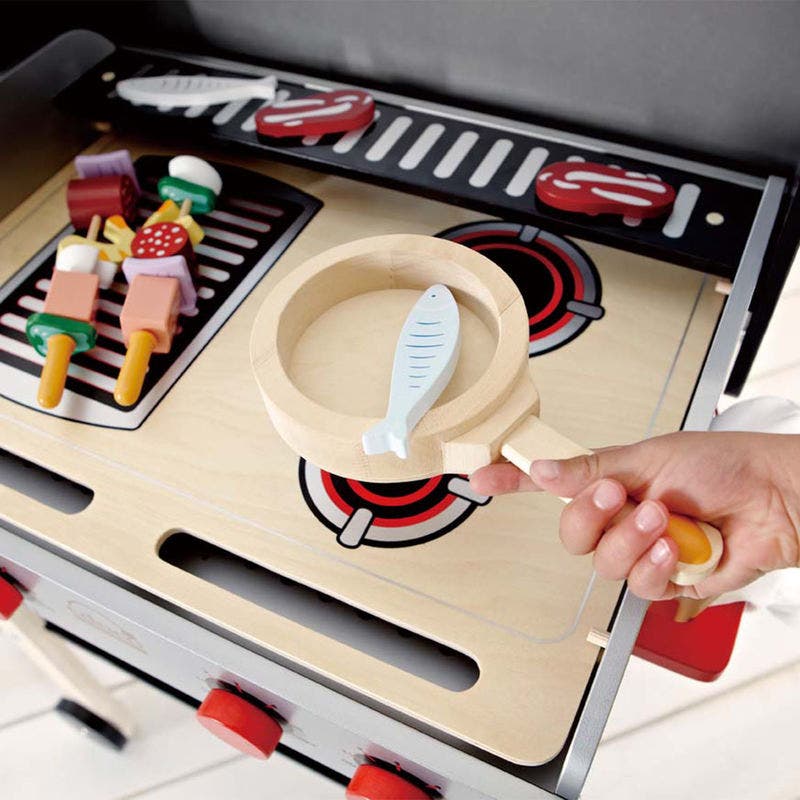 Gourmet Grill with Food by Hape