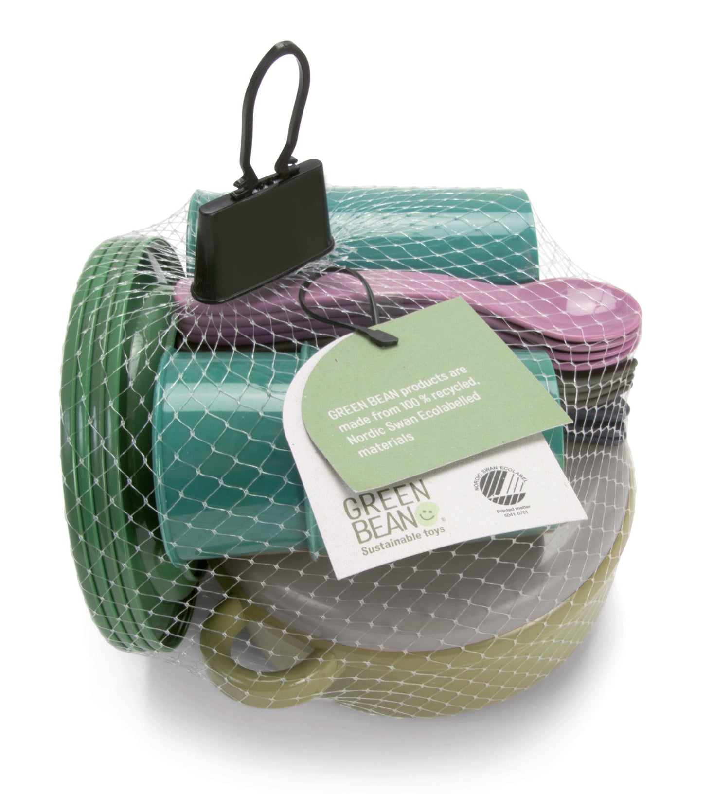 Green Bean Dinner Set In Net 22 Pcs