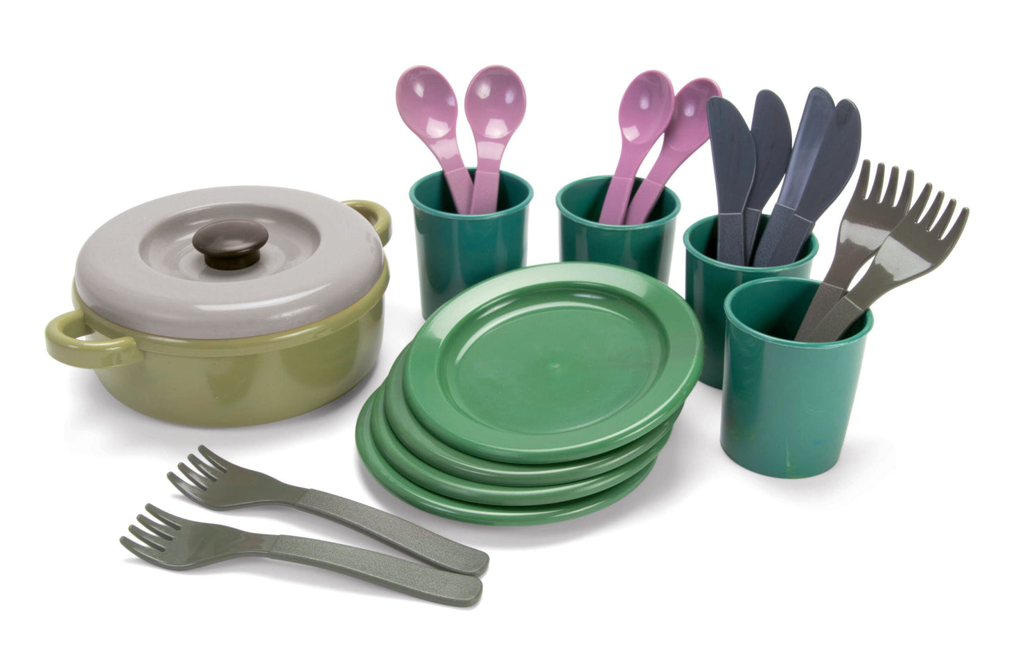 Green Bean Dinner Set In Net 22 Pcs