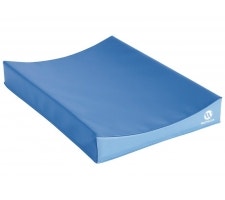 Changing Mat Curved Grey 35L x 19-3/4W x 2 - 6 Thick