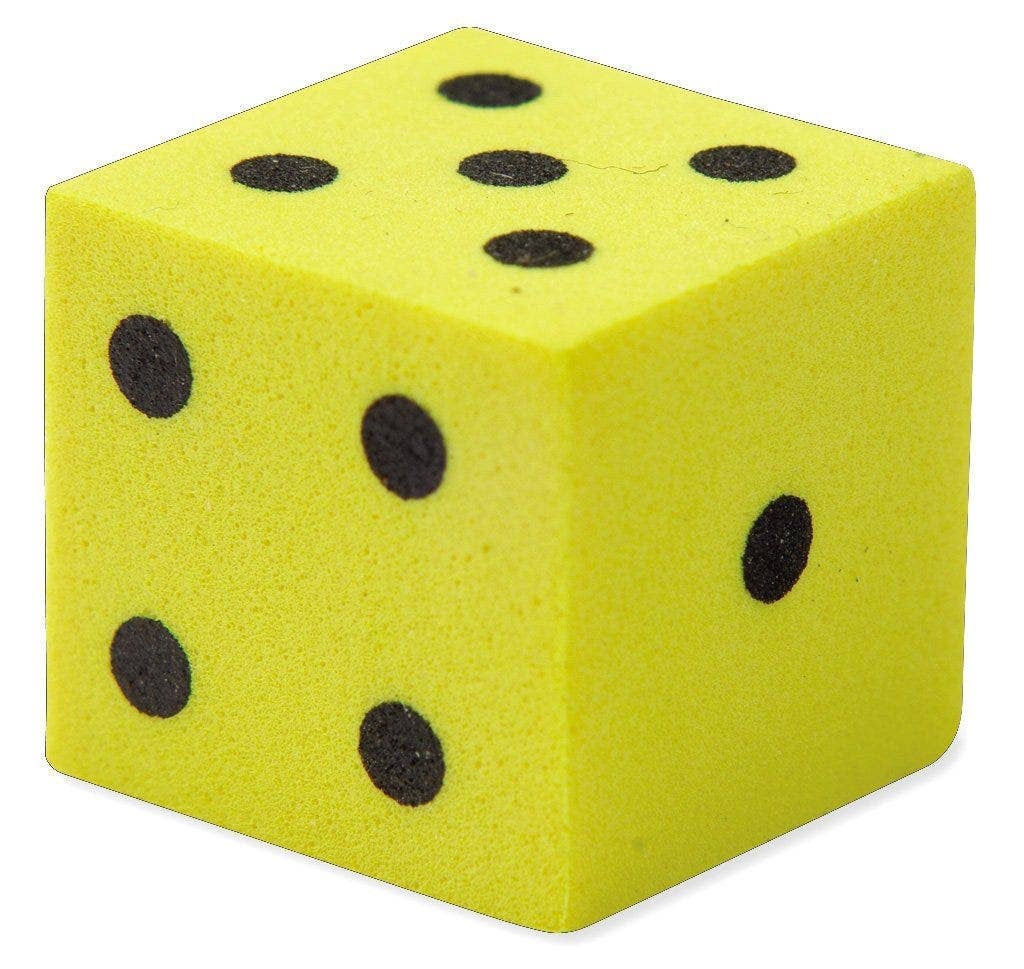 Hands-On-Soft Dot Dice Bucket