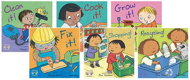 Helping Hands Set of 6 Board Books