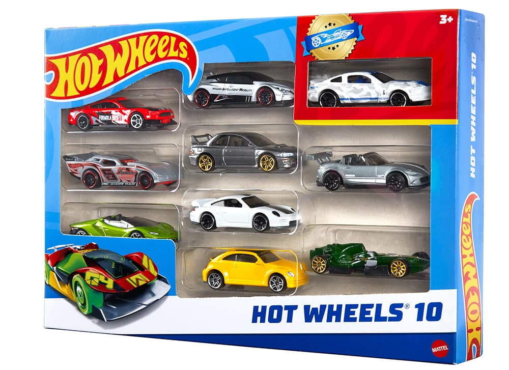 Hot Wheels Diecast Cars 10 pack