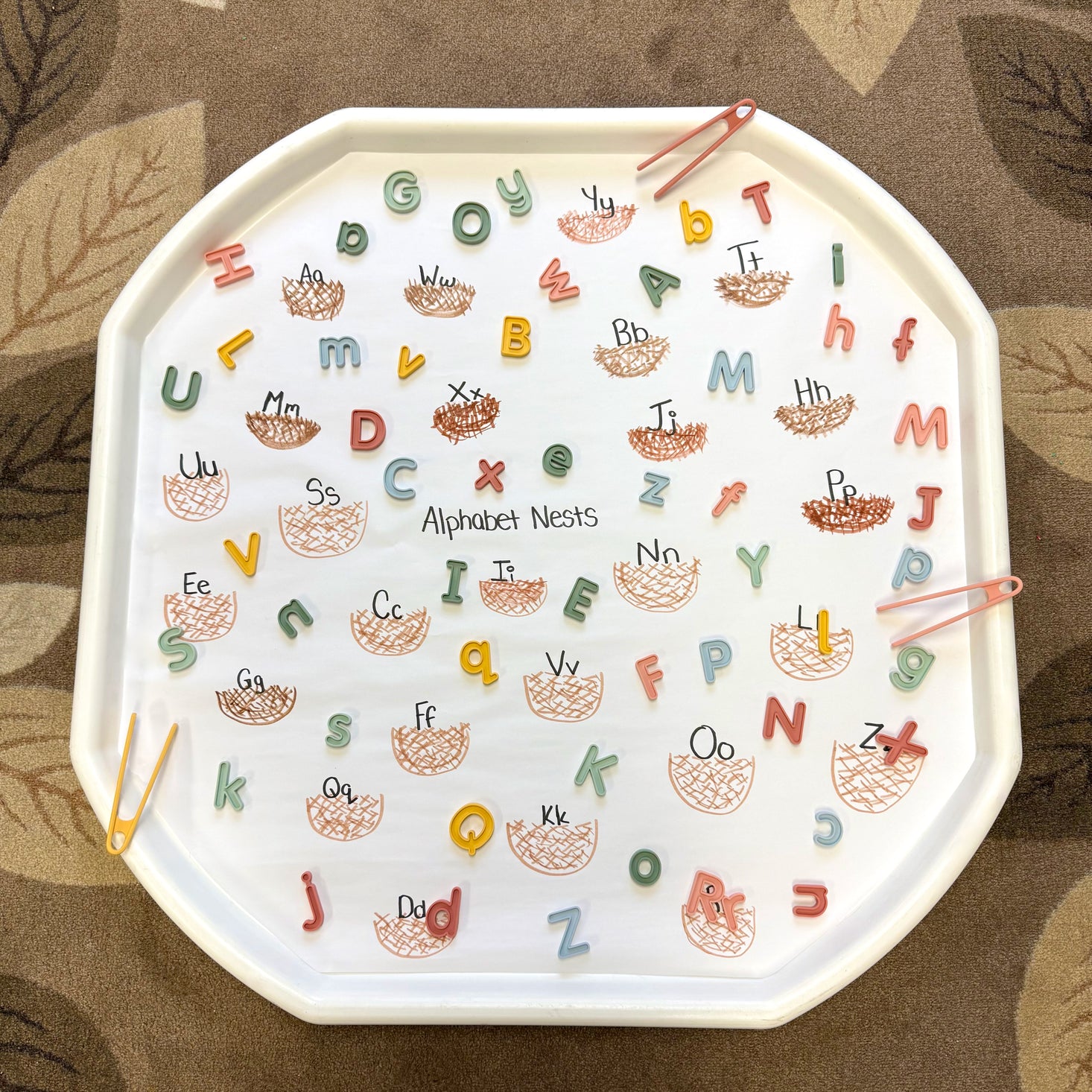 Uppercase Alphabet Set for PlayTRAY