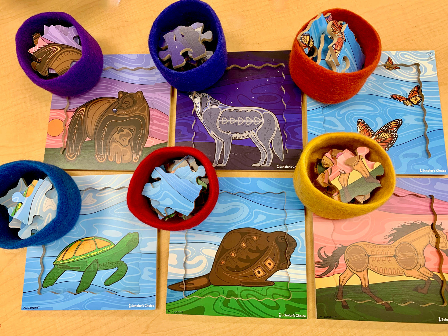 Indigenous Animals Puzzle Set 1