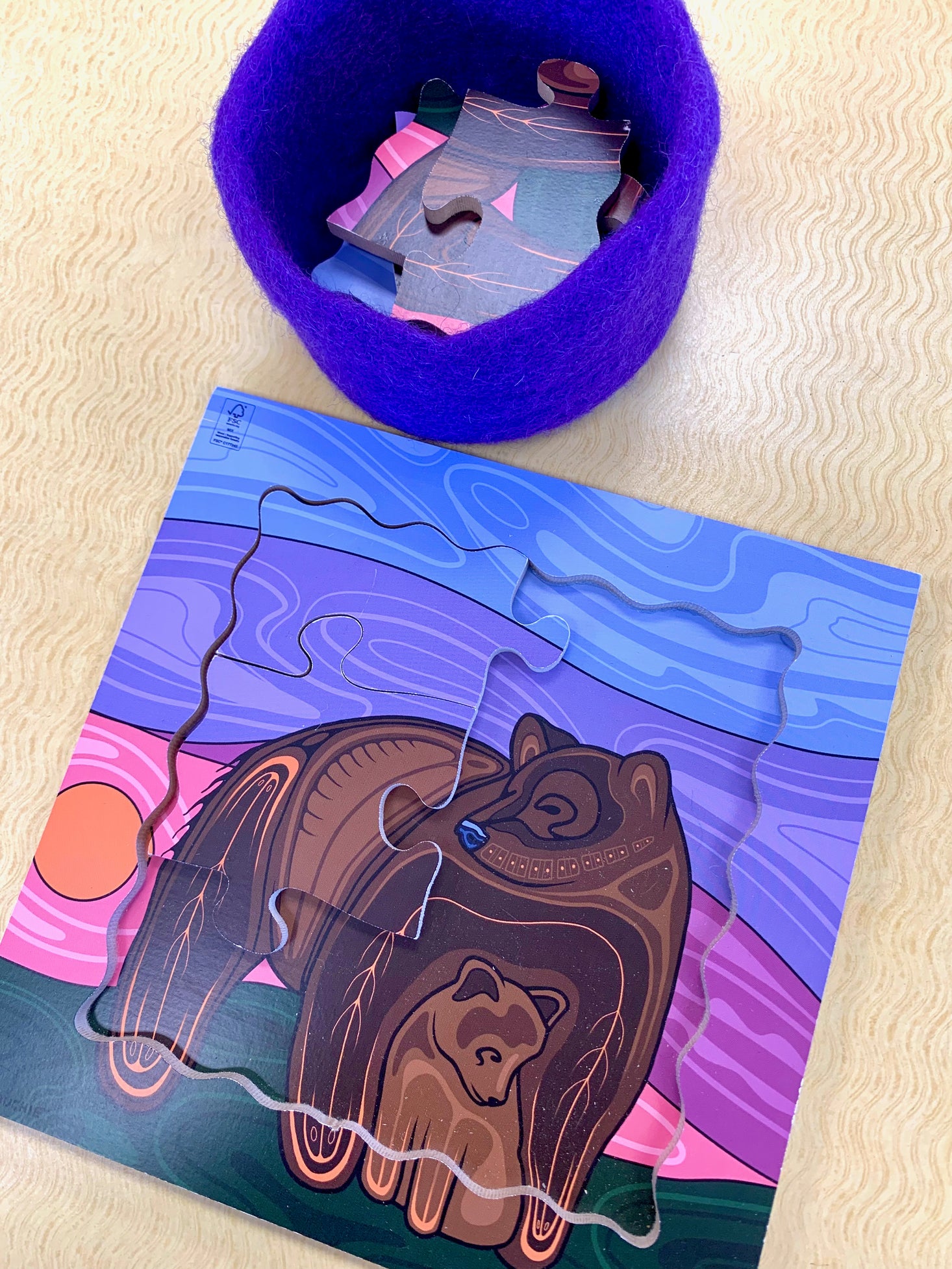 Indigenous Animals Puzzle Collection