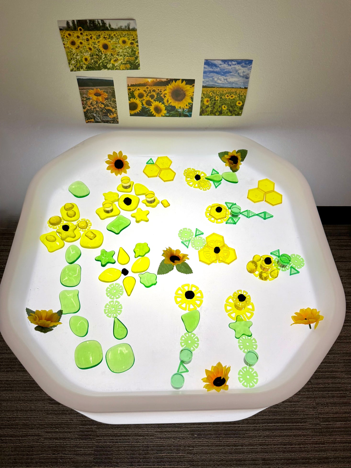Sensory Glow Tuff Tray Table
