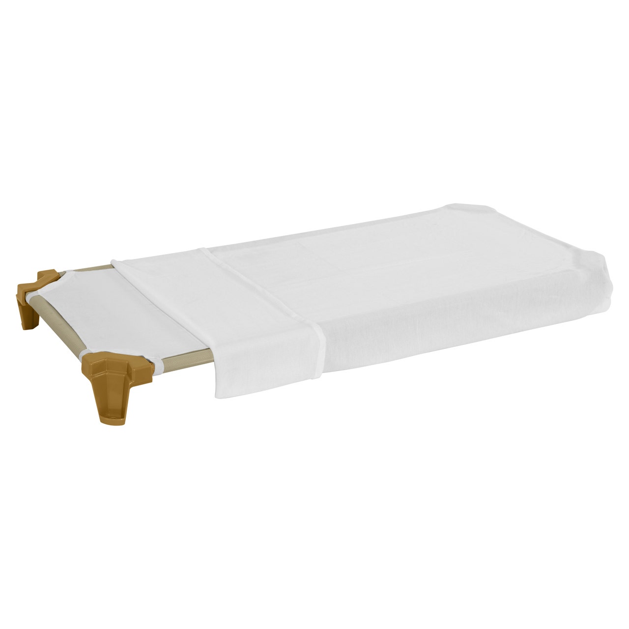 Tan Incredible Cot Single Pack of (1) Assembled