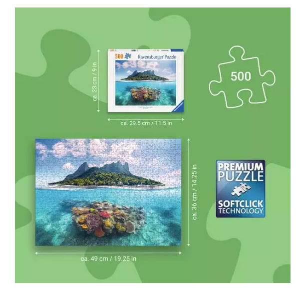 Island Waterescape 500 Pc Puzzle