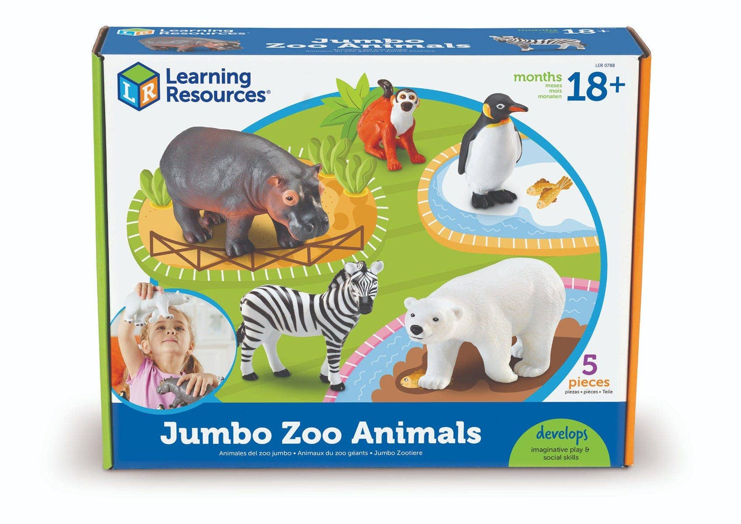 Jumbo Zoo Animals