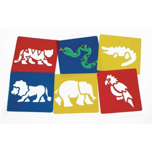 Jungle Stencils- Set Of 6