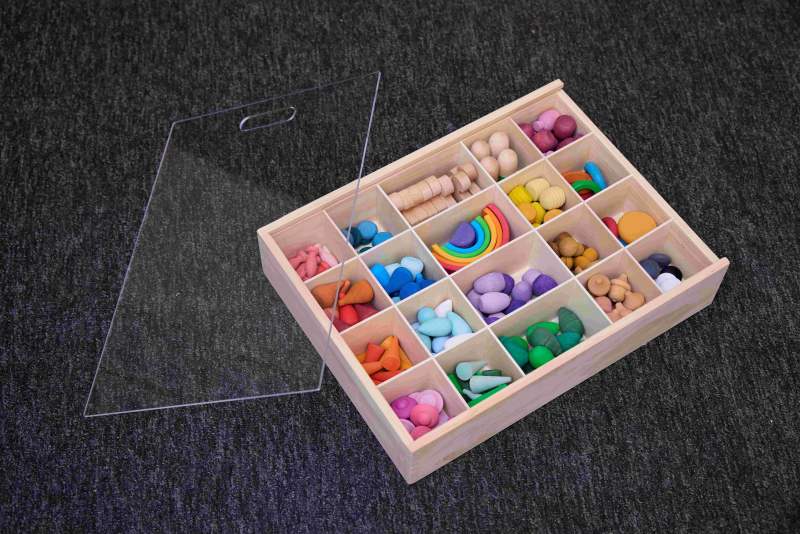 Imagine & Create Loose Parts Kit Set of 206