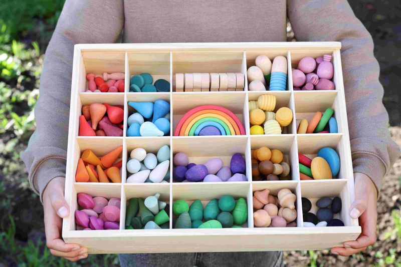 Imagine & Create Loose Parts Kit Set of 206